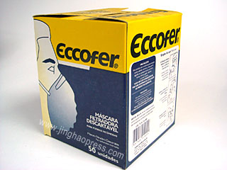 防護罩包裝彩盒印刷